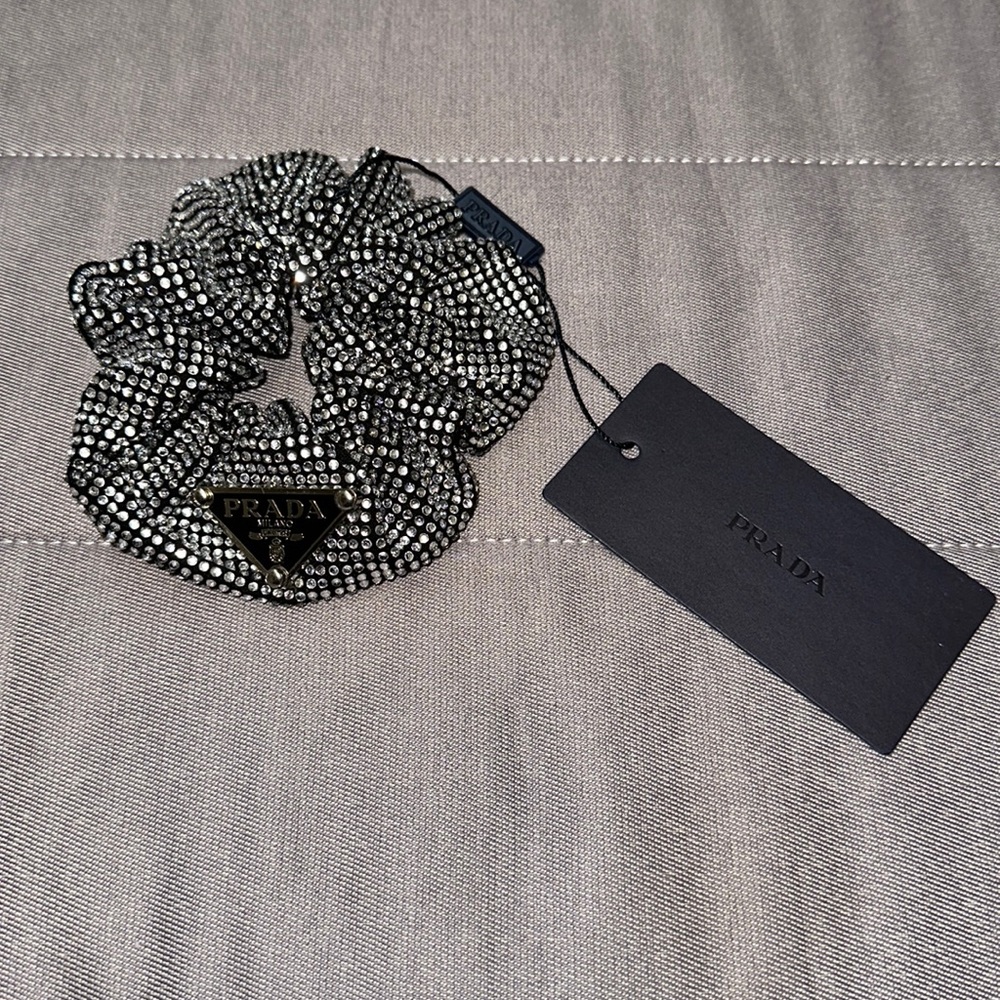 Bedazzled scrunchie